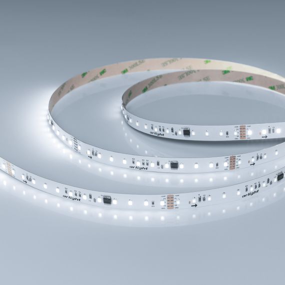 Светодиодная лента DMX-A96-12mm 24V White6000-PX12 (14 W/m, IP20, 5m) Arlight 058171