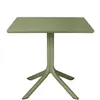 Пластиковый стол Clip 80х80 см агава