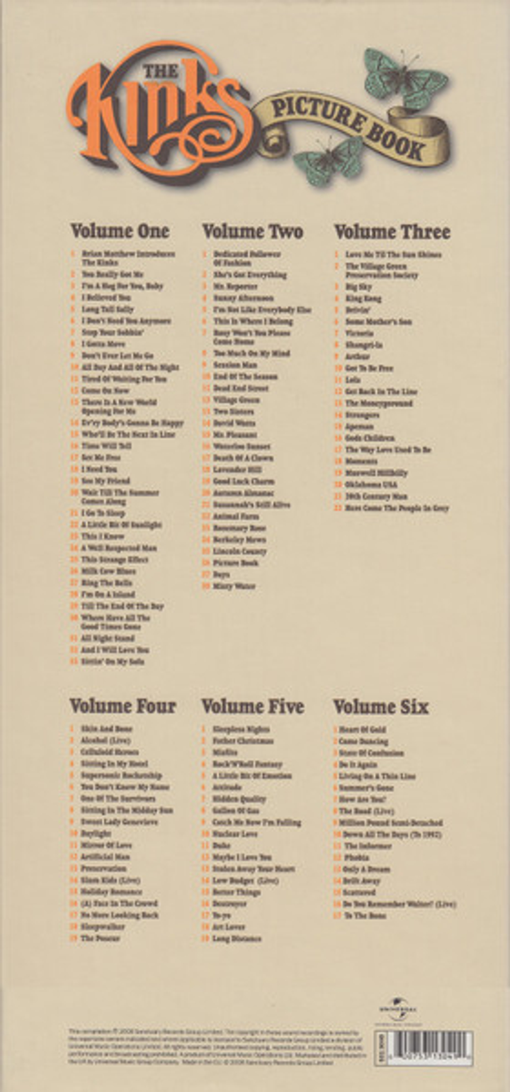 The Kinks / Picture Book (6CD)