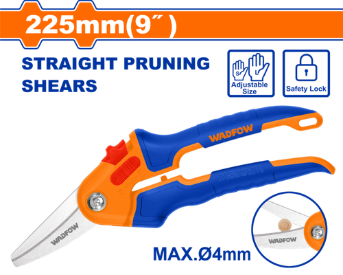 Секатор 225 мм (10/60) WADFOW WPA1E05