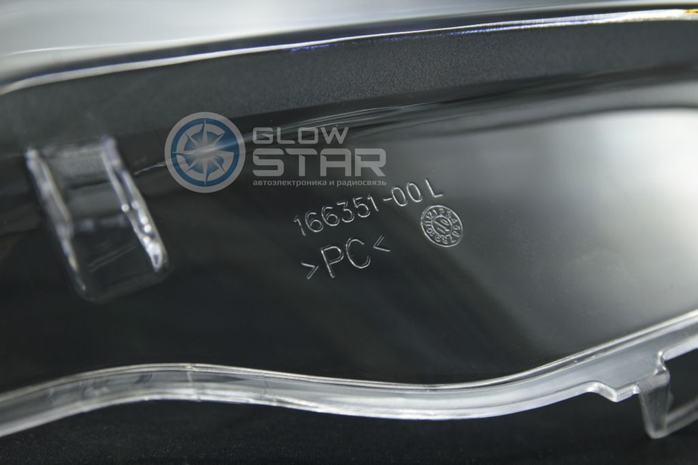 Стекло для фары BMW X6, X6 M-series E71, X5 M-series E70 2007-2014, левое (L), 1 шт