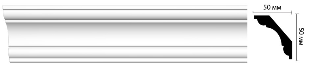 Карниз потолочный D124