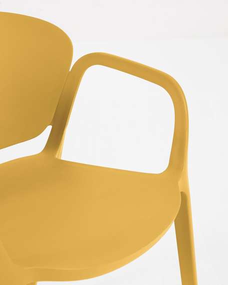 Стул Ania желтый | La Forma | Испания | Купить в Hallberg.ru