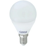 Лампа светодиодная GENERAL, Е14, 10Вт, G45 (шар), 220В, 840Лм, 4500К (10/100)