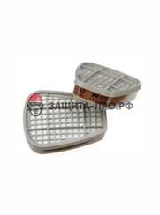 Противогазовый фильтр 3M 6055 А2, многоразовый, 1 шт