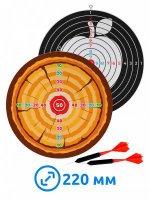 Дартс круглый d220мм арт.ДС22510 (Лидер)