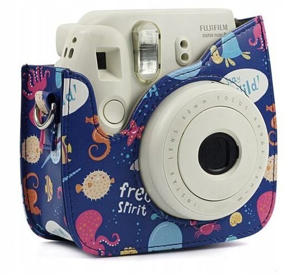 İnstax fotoaparat üzlüyü \ Instant Camera Case Mini 8, 9, 11  Free Spirit
