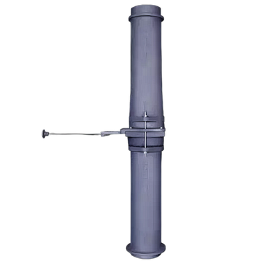 Чугунный шиберный модуль d-115 L-1000