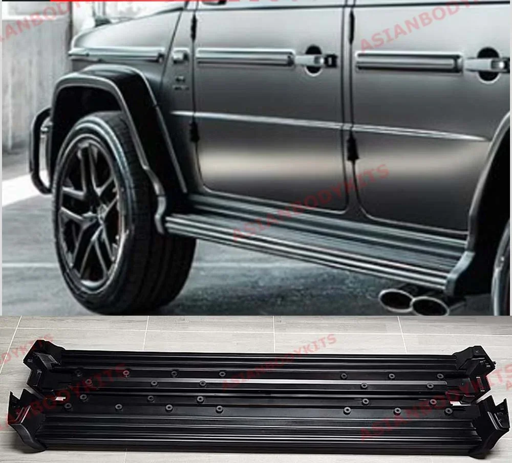 Пороги для Mercedes-Benz G-Class W463A/W464 G63 2018-2024 Мерседес Гелик гелентваген