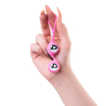 Розовые вагинальные шарики 1,9см ToyFa L'eroina Futa 564007