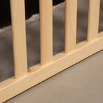 Бортик для кровати односпальной 90х200 Буфалина от падения из массива сосны, в натуральной отделке