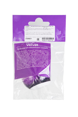 Мастурбатор нереалистичный Eromantica Velvet, TPE+ABS, белый