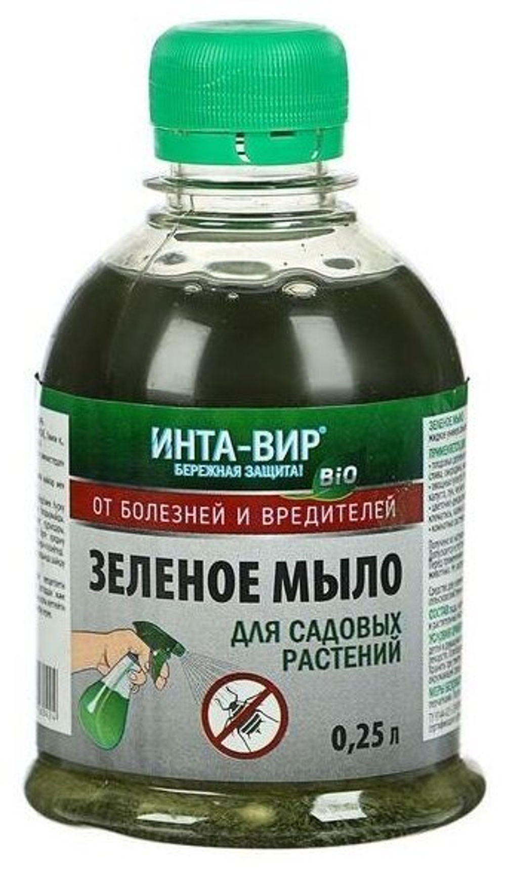 ФУНГИЦИД БИО ИНТА-ВИР ЗЕЛЕНОЕ МЫЛО 250МЛ