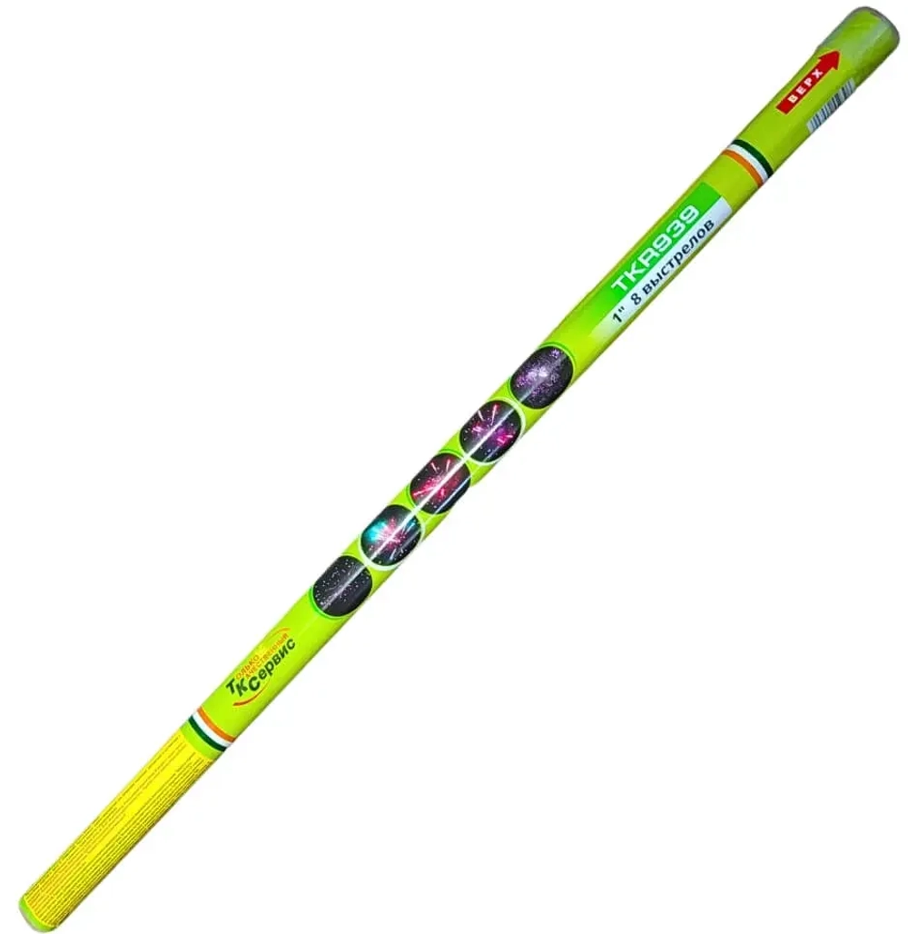 Римская свеча TKR939 (25 мм, 8 залпов) Тк Сервис