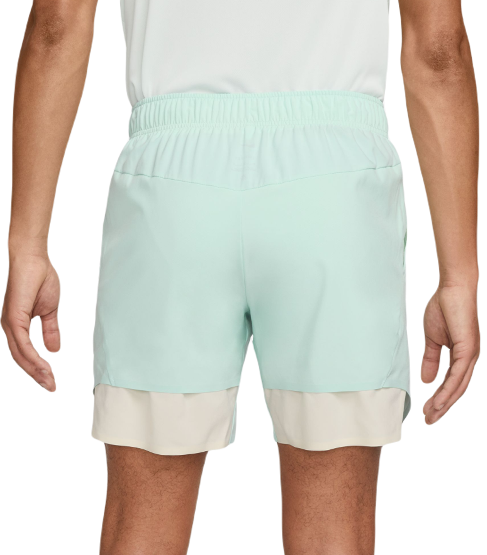 Мужские теннисные шорты Nike Court Dri-Fit Slam Tennis Shorts - jade ice/coconut milk/black