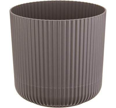 Кашпо ВЕЛЬВЕТ D180мм 3,6л с пристегнутым поддоном