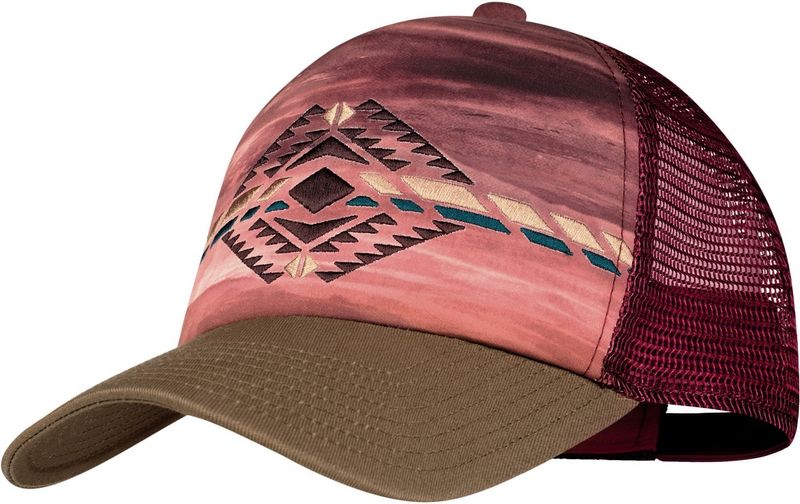 Кепка-бейсболка Buff Trucker Cap Sykora Maroon Фото 1