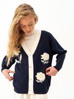 Кардиган для девочки AT1413 синий