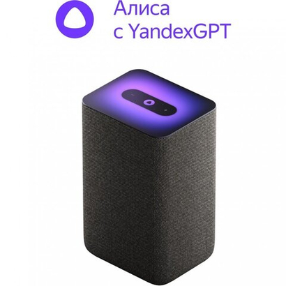 Умная колонка Яндекс Станция 2 с Алисой на YaGPT, 30 Вт, черный антрацит