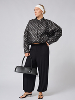 Брюки алладины из вискозы