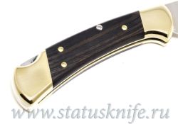 Нож BUCK 0112BRSA 112 RANGER DYMONDWOOD/BRASS AUTO KNIFEфотография - 5