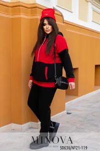 Костюм 21-119-красный Minova