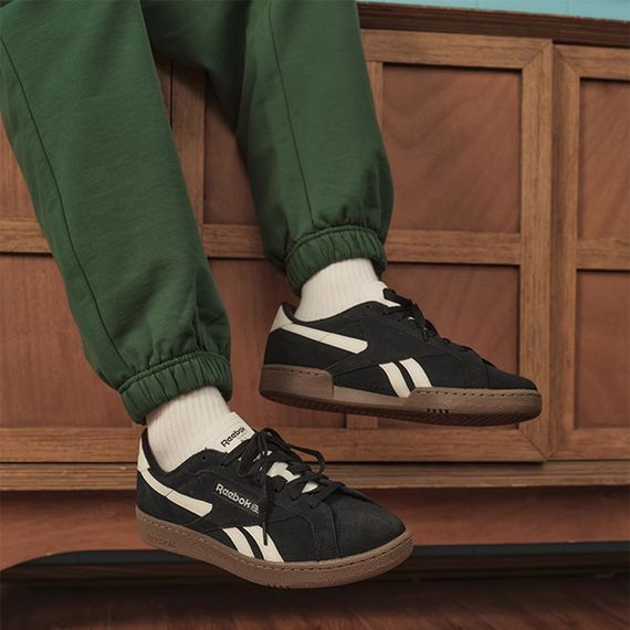 reebok Club C Кроссовки для скейтбординга Низкие Черные Унисекс