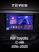 Teyes CC3 2K 9"для Toyota C-HR 2016-2020 (прав)