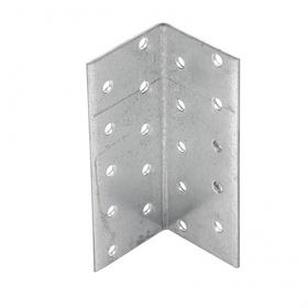 Крепежный уголок равносторонний 2 мм, KUR 40 x 40 x 100 мм Сибртех 46418