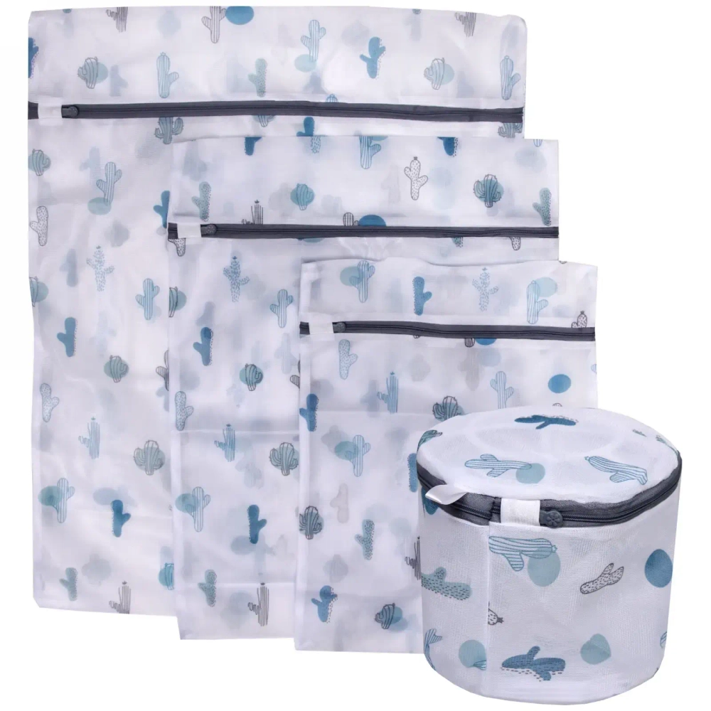 Набор мешков для стирки белья, 4 шт