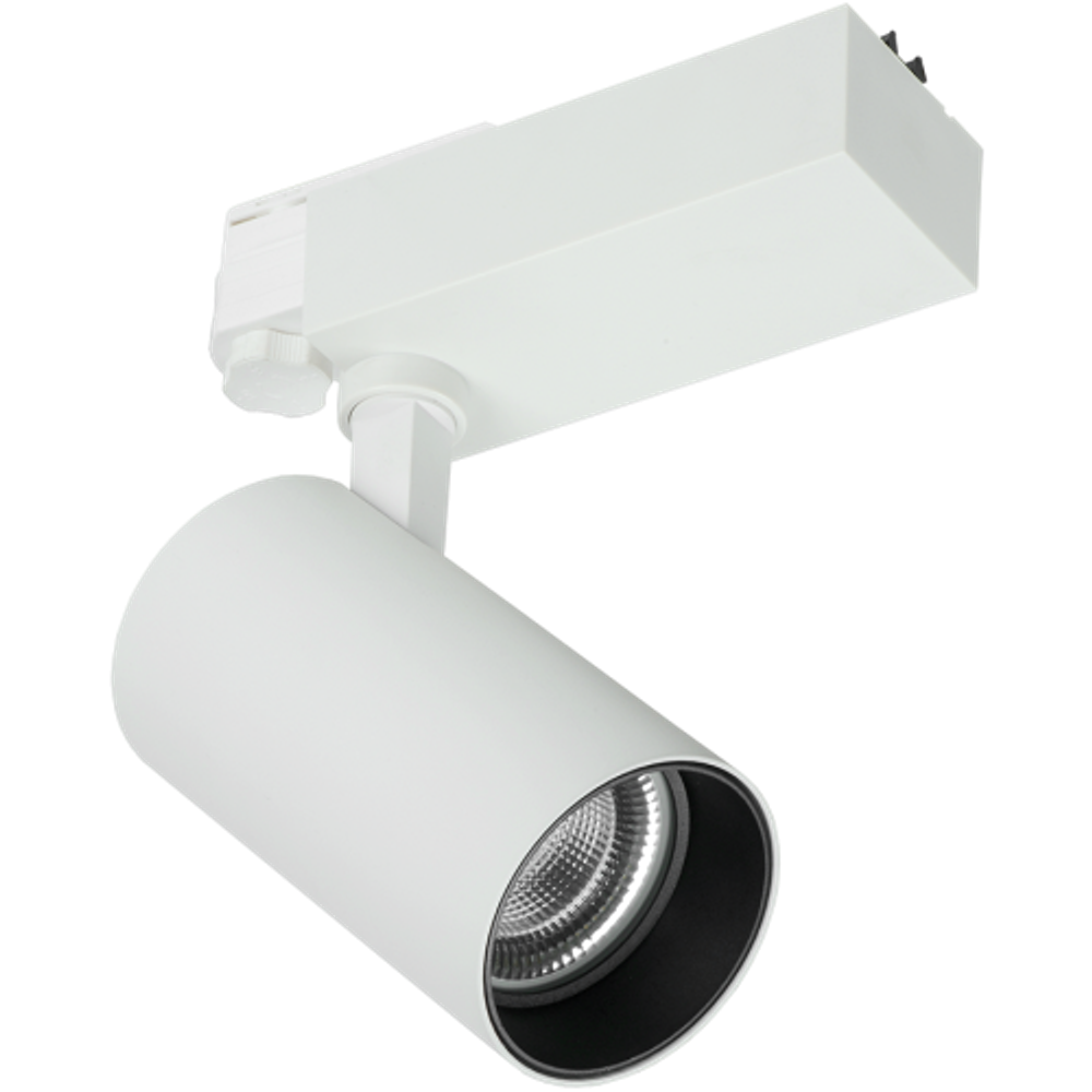 Трековый светильник трехфазный ЭРА SТR-30-36-30K-B40 узкий луч 3000K черный