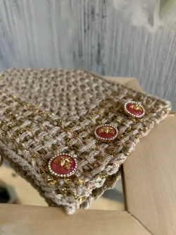 Декоративные металлические пуговицы на ножке