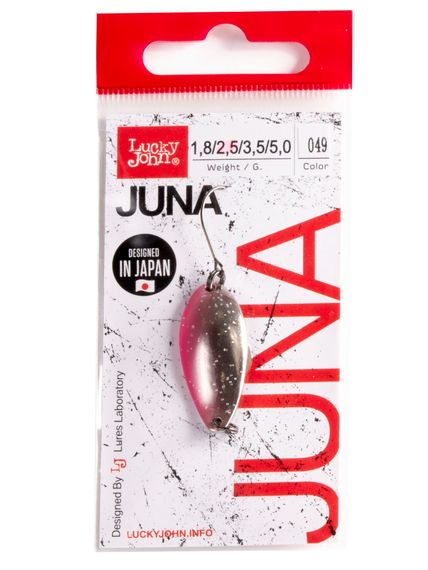 Блесна колеб. Lucky John JUNA длин.30мм/02,5г 049