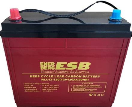 Тяговый аккумулятор ESB HLC12-120