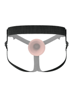 Телесный пустотелый фаллопротез 5’’ Hollow Silicone Strap-On - 14 см. (Цвет: телесный)