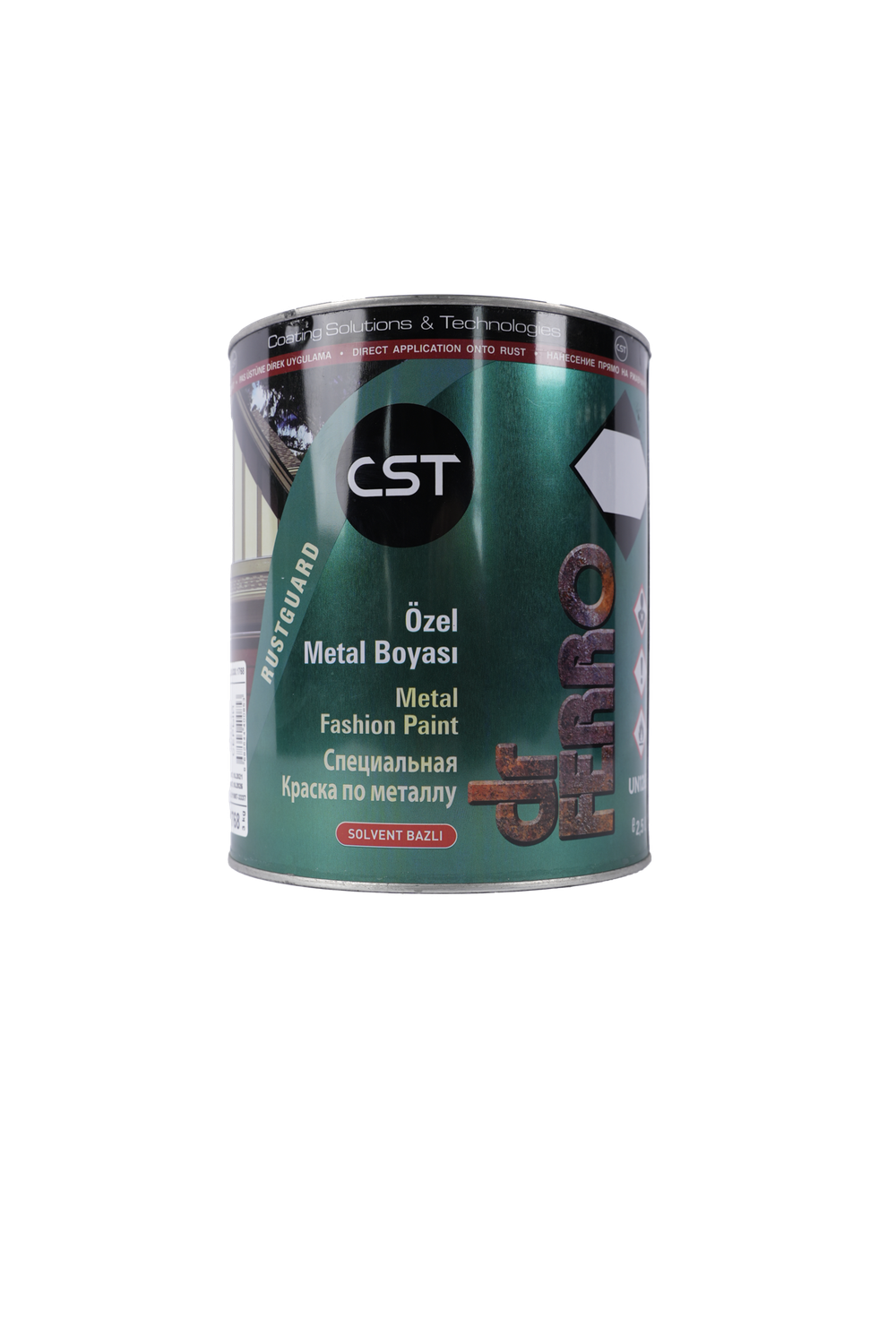 КРАСКА CST DR. FERRO METAL FASHION СЕРЫЙ (1768) 3КГ