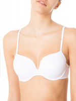 Бюстгальтер-балконет с формованной чашкой (Размер: 5B) (Цвет: белый)