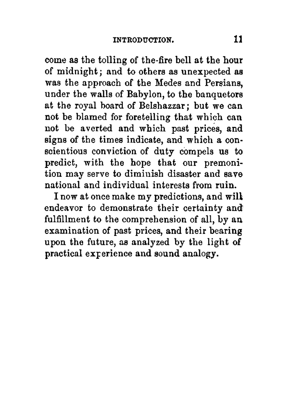 Benner's Prophecies of Future Ups and Downs in Prices | Samuel Benner