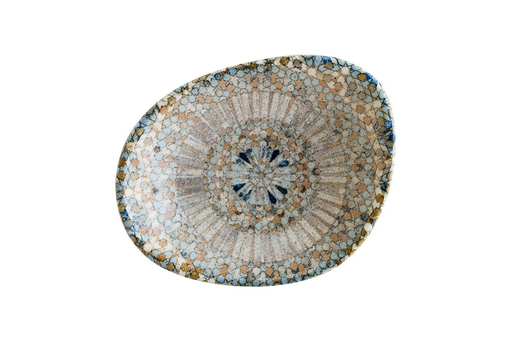 Салатник d=180 мм. 470 мл. h=55 мм. Мозаик, форма Ваго Bonna