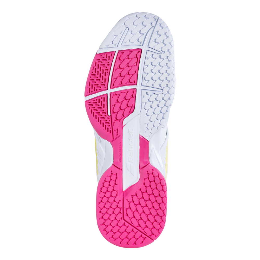 Женские теннисные кроссовки Babolat Propulse Fury All Court Shoe Women - White, Light Blue