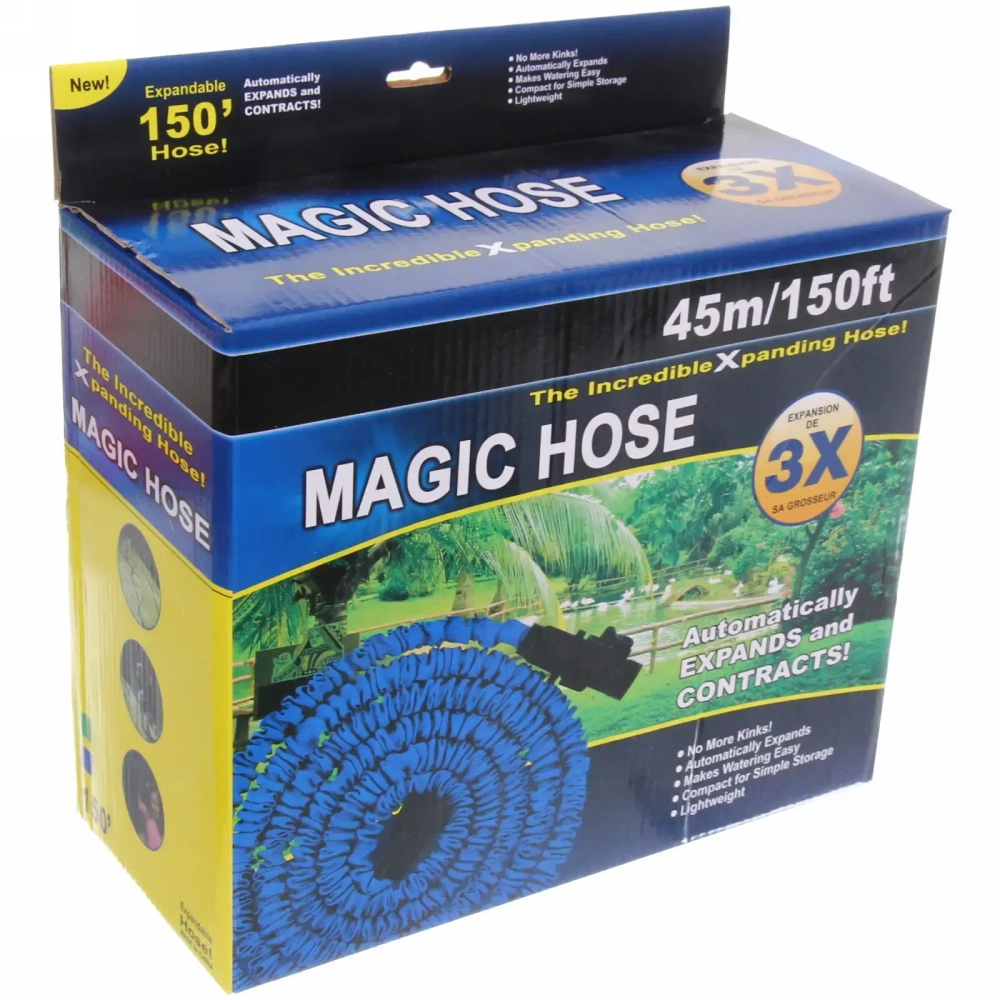 Шланг растягивающийся «Чудо» до 40м цвет зеленый