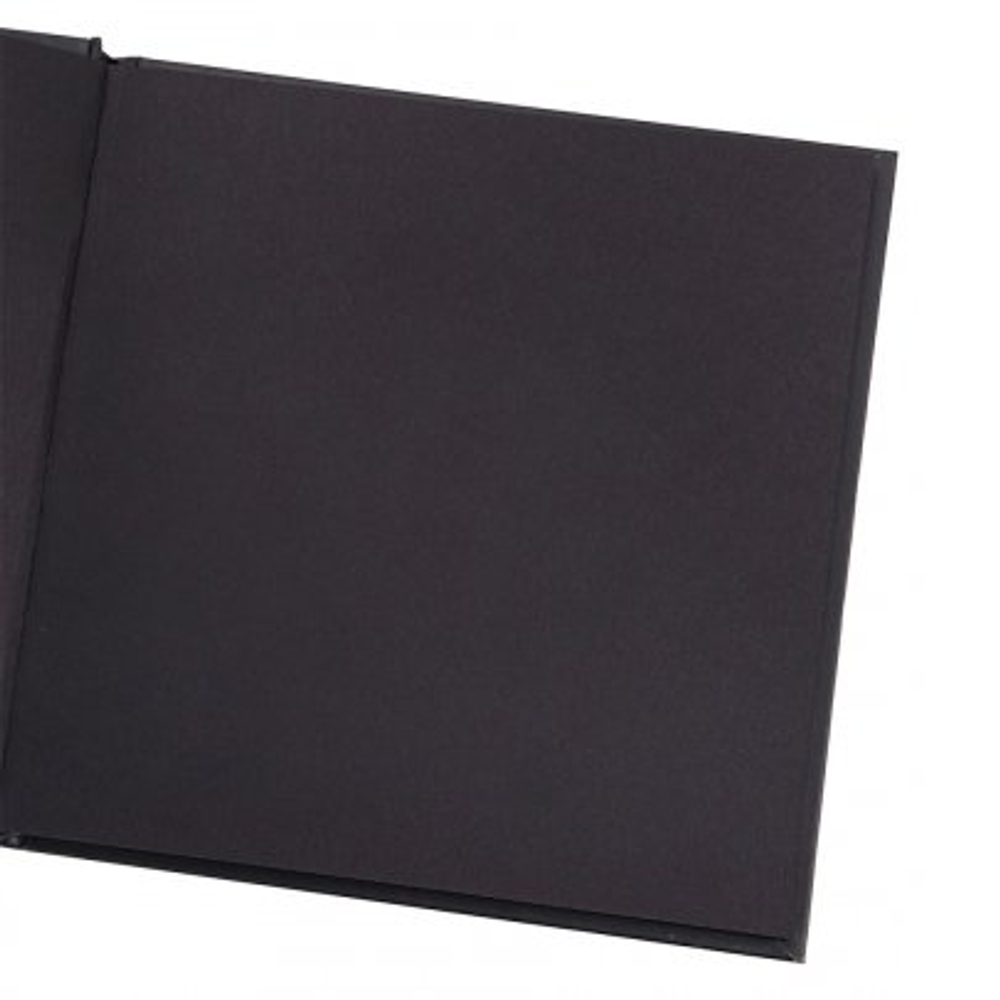 Скетчбук 160*160 мм., 40л., "Eye of the Dragon" 120г/м2, Миленд, 7БЦ, матовая ламинация, выб. лак, черный офсет