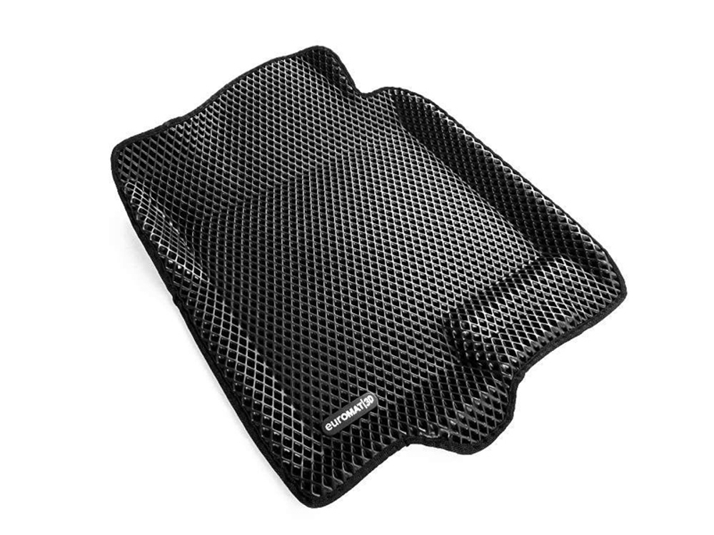 Коврики салона для CADILLAC Escalade (2007-2014) Euromat 3D EVA черные Арт EM3DEVA-001302