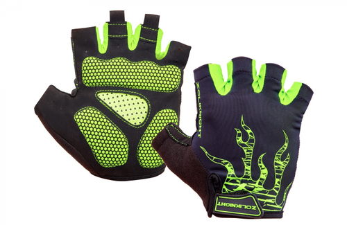 Велоперчатки ZL2313 зелёные, размер: L, арт.380180