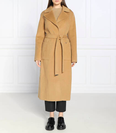 Хлопковое пальто Michael Kors - коричневый(77Q5935M22)