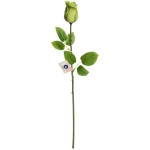 Цветок искусственный «Natur» 45см Роза фисташковая