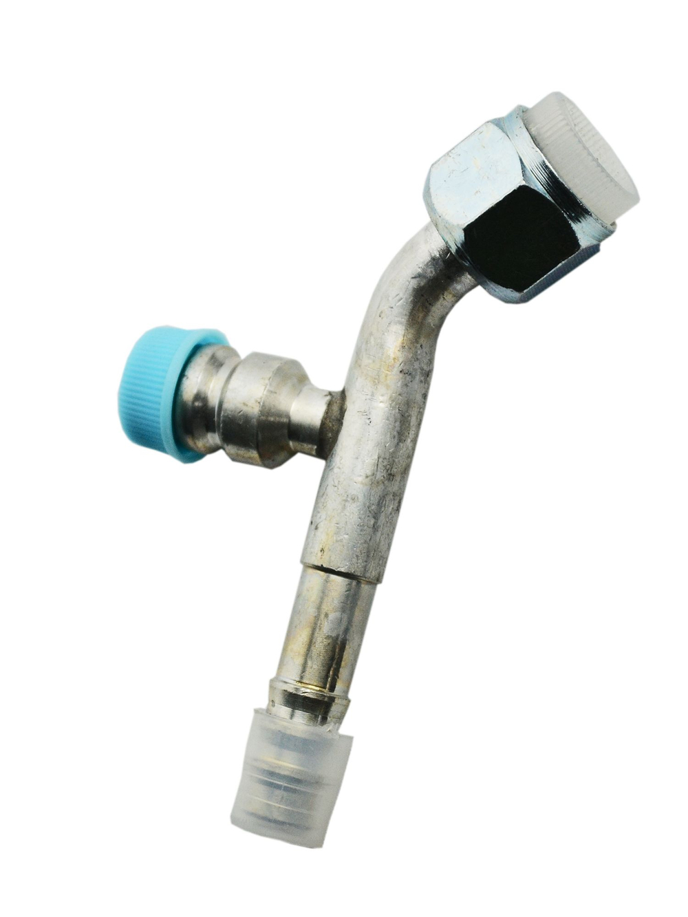 Фитинг RC-U07095 с заправочным портом H под обжимку 1/2", 11.6 мм, 3/4"-16UNF, G8, №8, #8 10 мм