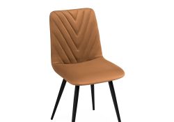 Стул на металлокаркасе Ральф кирпичный / черный