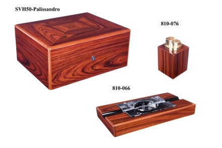 Настольный набор сигарных аксессуаров Gentili SET-SVH50-Palissandro