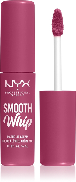 NYX Professional Makeup Smooth Whip Matte Lip Cream - Бархатистая разглаживающая помада, 4 ml